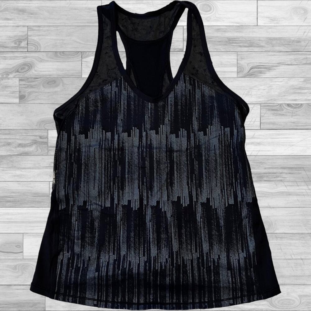 Lululemon Ace tank, black, size 4